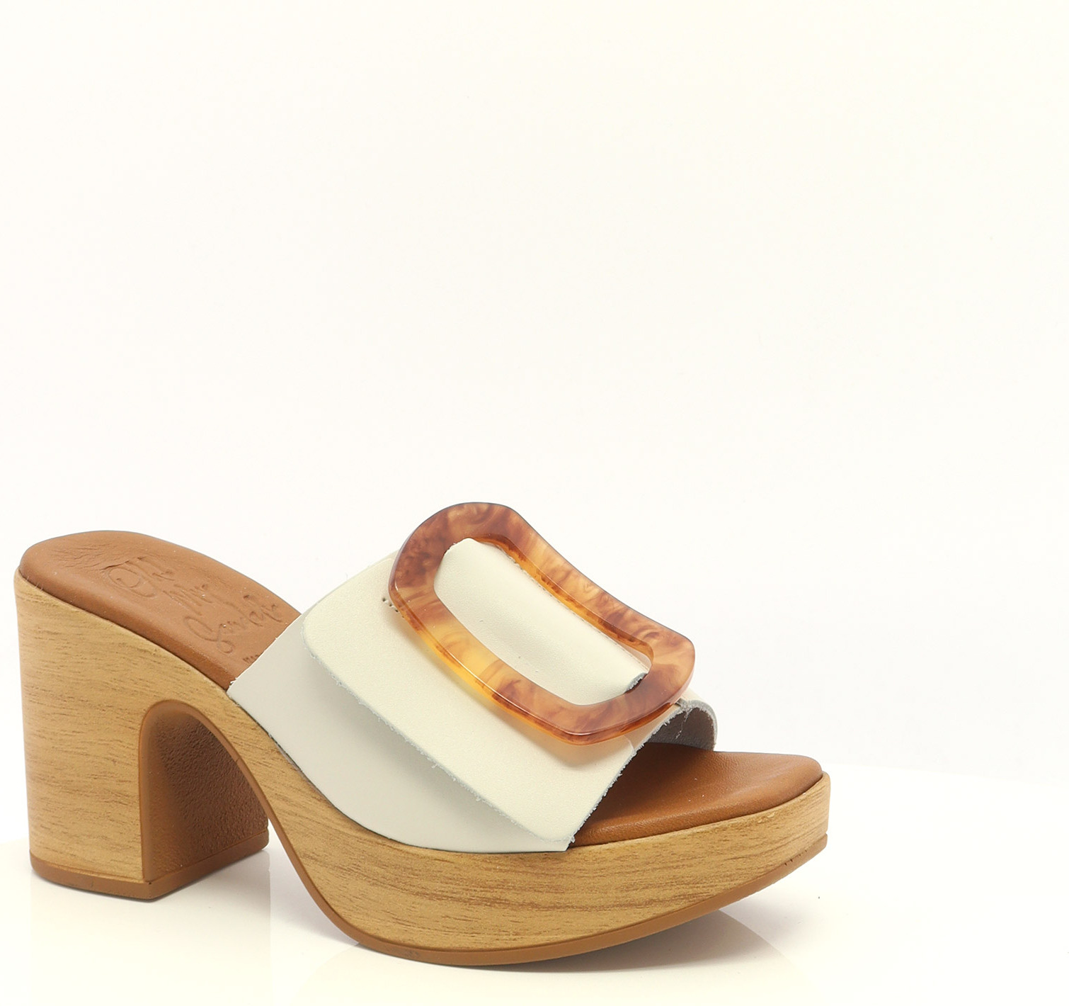 Sandals on block heels Crafted by Oh My Sandals