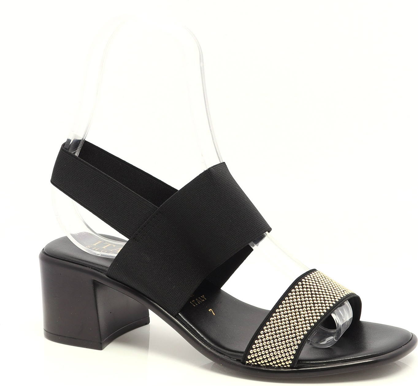 SANDALE DE VILLE ELASTIQUE SUR TALON-86616