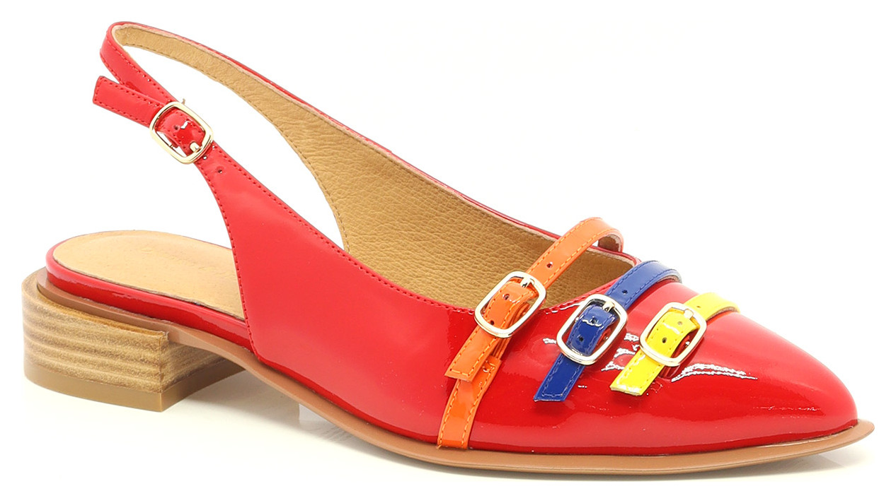 SOULIER AVEC COURROIE AU TALON-90507