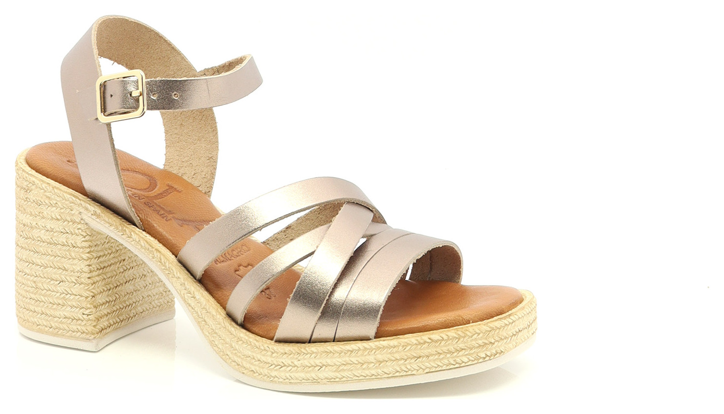 SANDALE SUR TALON BLOC-90814