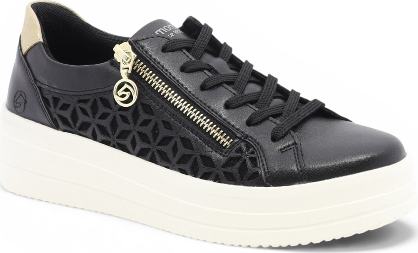 SOULIER SPORT LACÉ À SEMELLE ÉPAISSE-90910