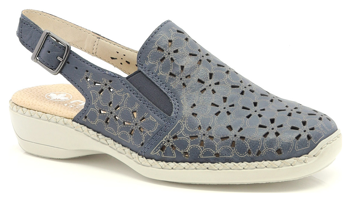 SOULIER AJOURÉ AVEC ÉLASTIQUES-91012