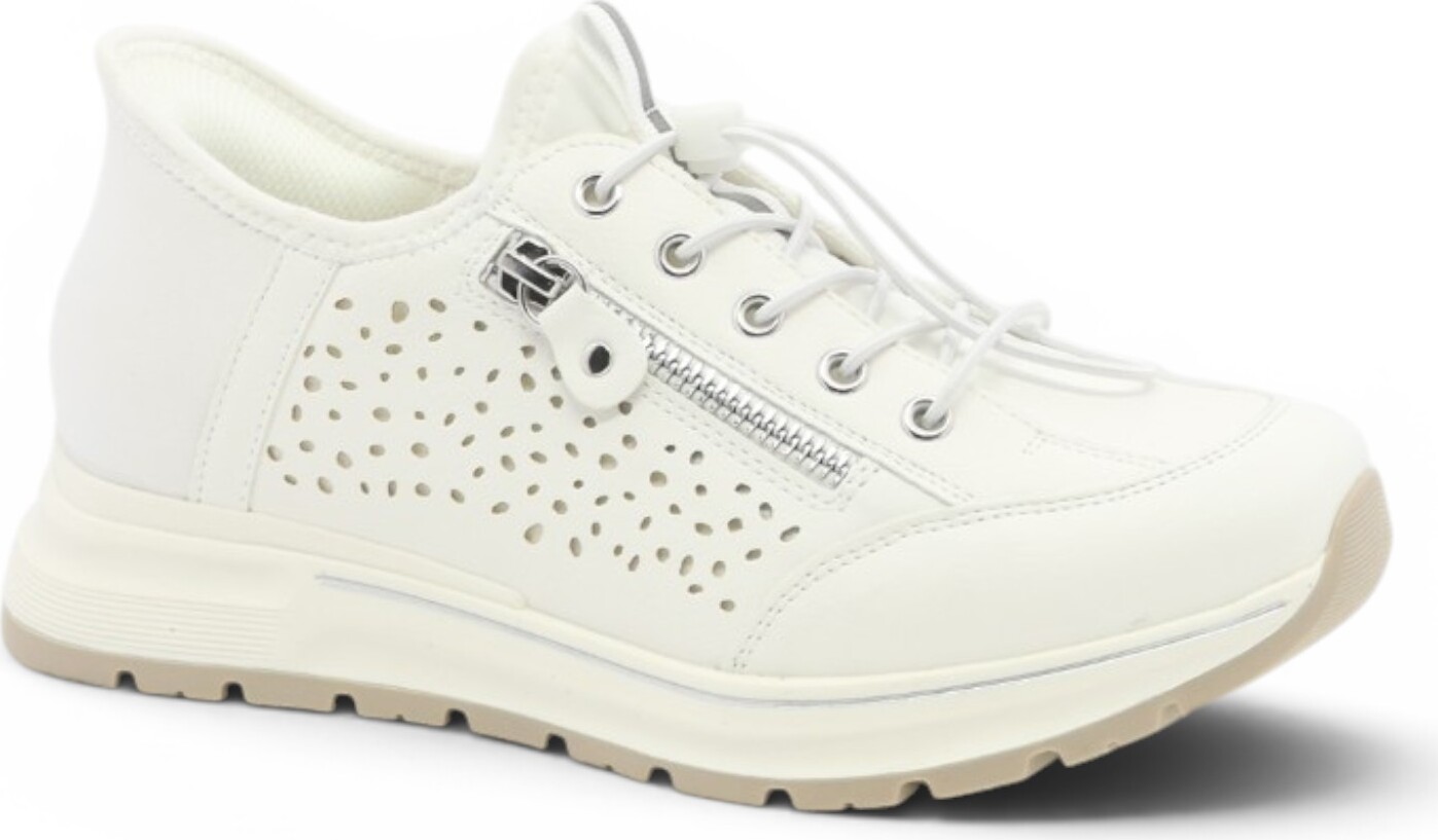 SOULIER LACÉ EN CUIR VEGAN-91218