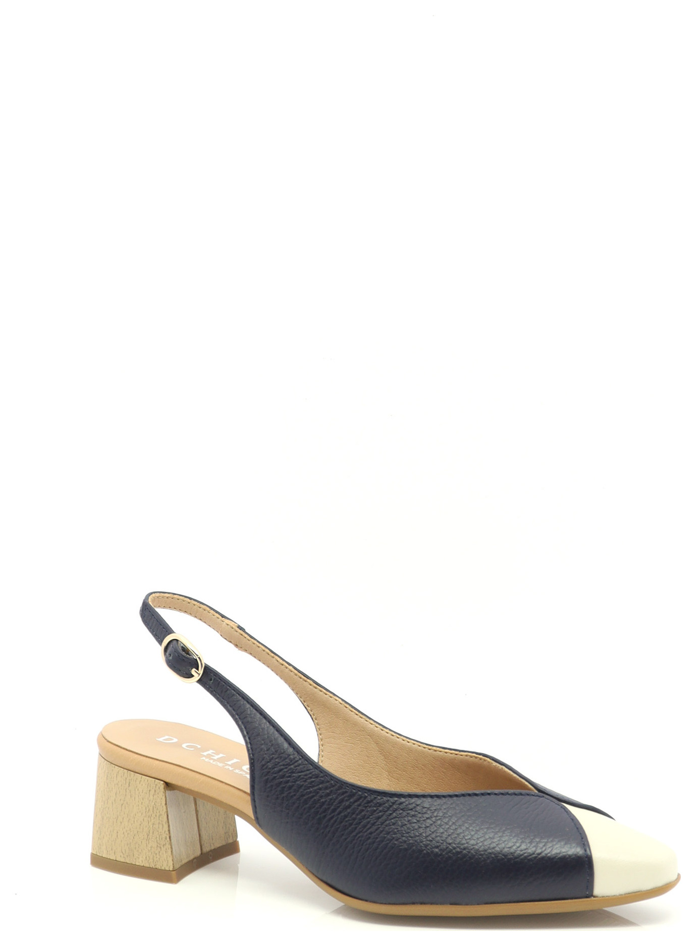 SOULIER SLING BACK SUR TALON BLOC-91409