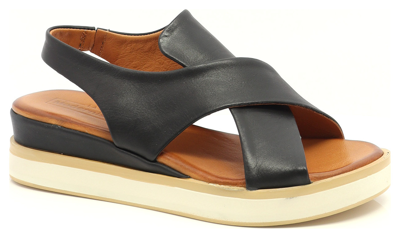SANDALE SUR TALON COMPENSÉ DE 3 CM-91552