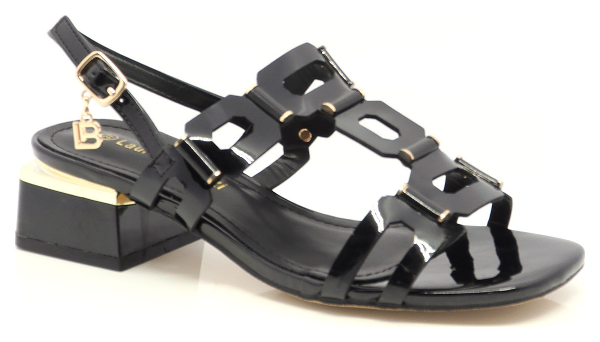 SANDALE SUR TALON BLOC-91636