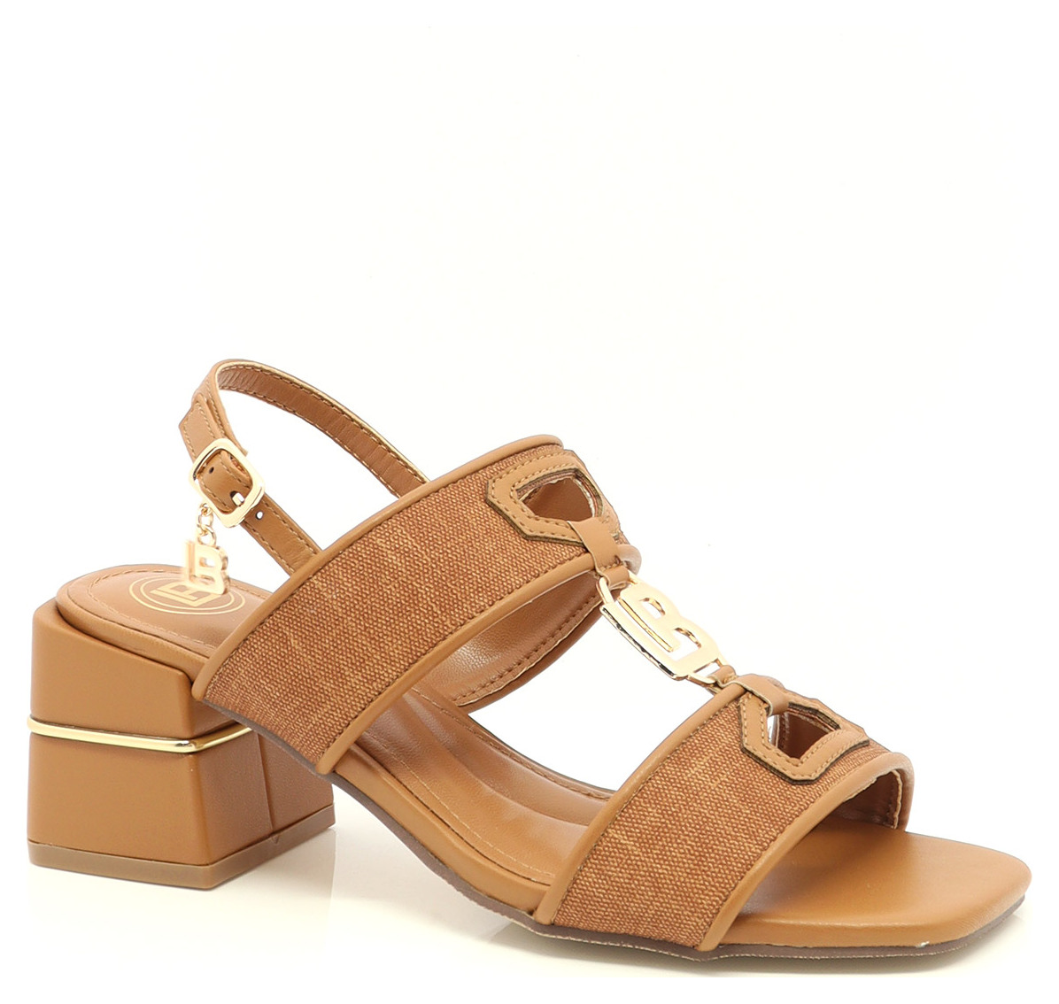 SANDALE SUR TALON BLOC-91643