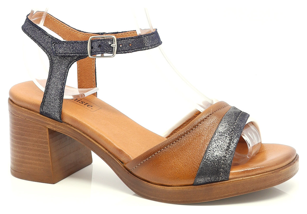 SANDALE SUR TALON BLOC-91794