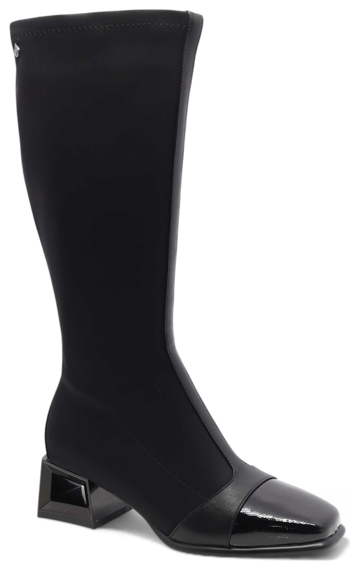 BOTTE LONGUE SUR TALON BLOC-92356