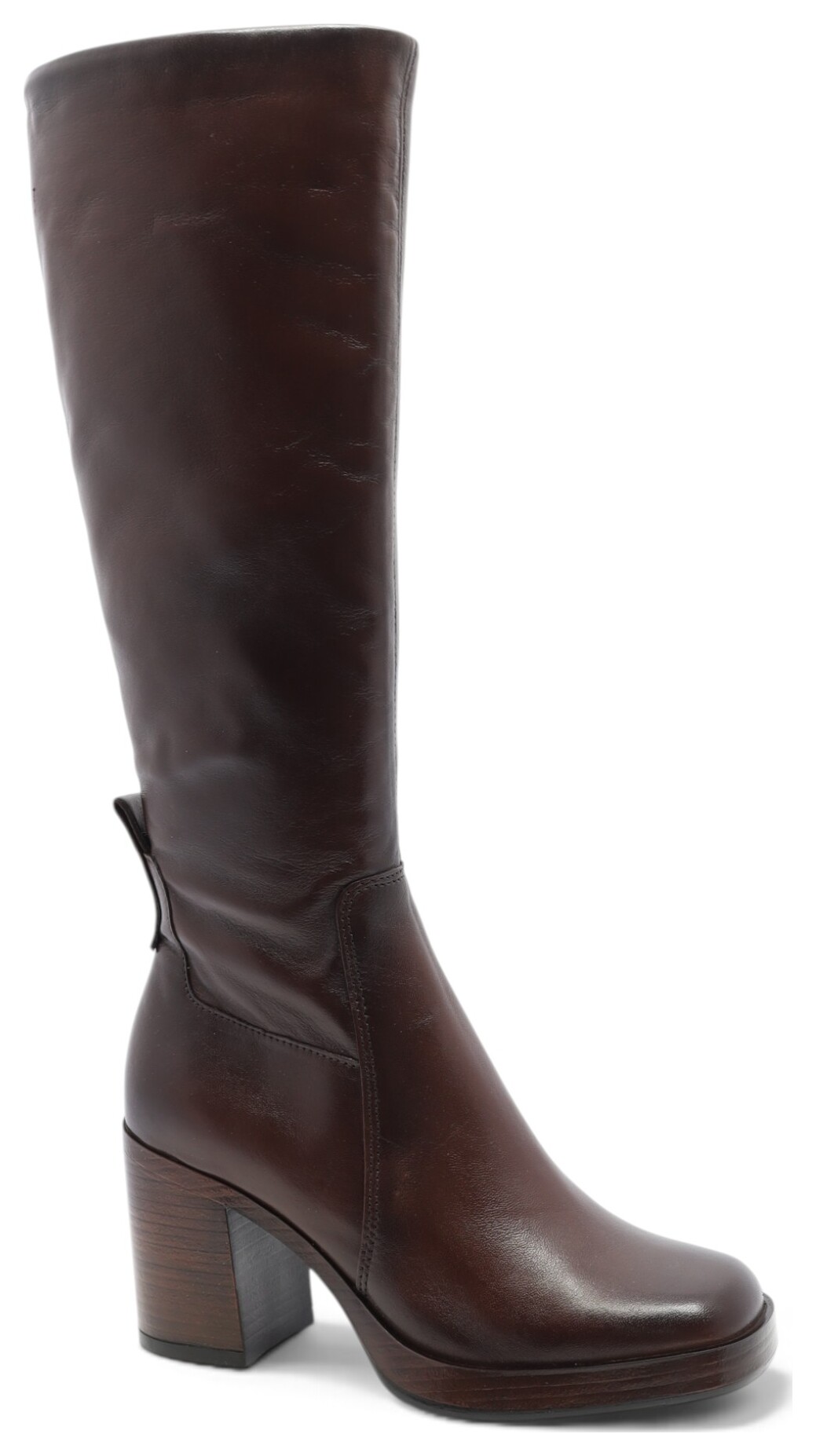 BOTTE LONGUE SUR TALON BLOC AVEC FERMOIR-92914