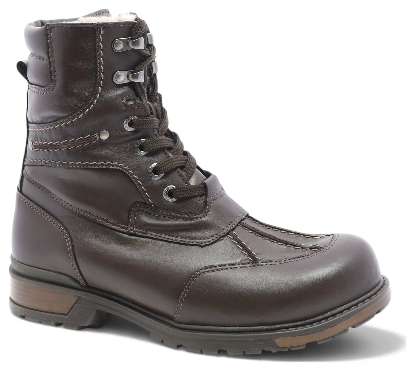 BOTTE LACÉE 8 PO IMPERMÉABLE DOUBLÉE EN-92999