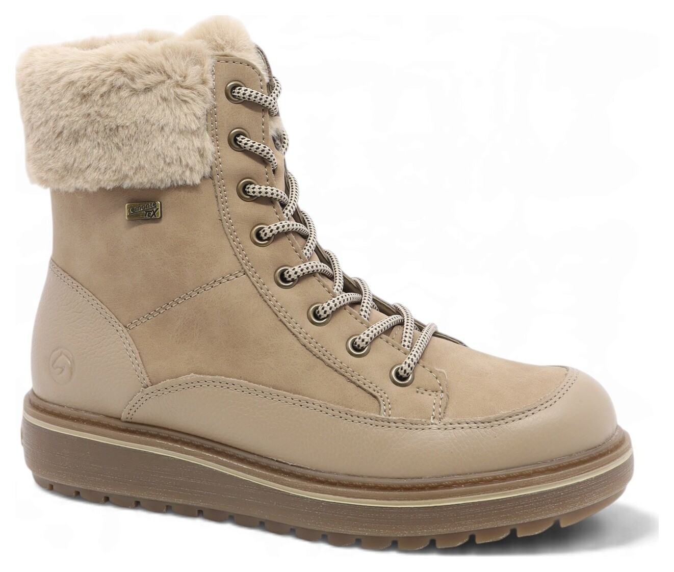BOTTE DOUBLÉE EN LAINE ET IMPERMÉABLE-93119