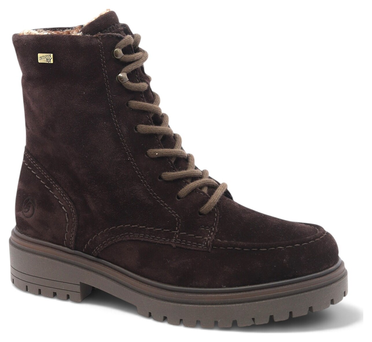 BOTTE LACÉE AVEC FERMOIR DOUBLÉE EN LAIN-93137