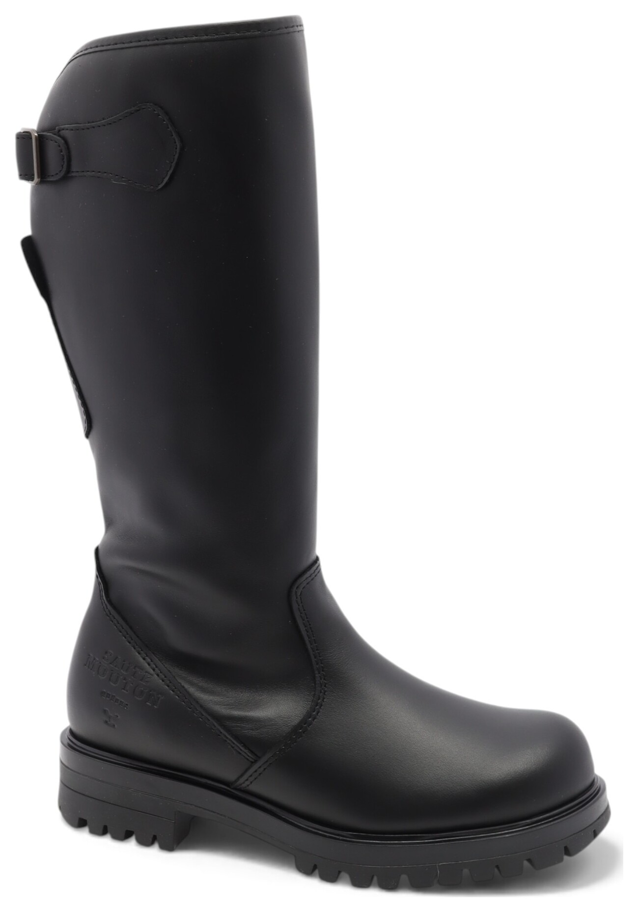 BOTTE IMPERMÉABLE DOUBLÉE EN LAINE-93394