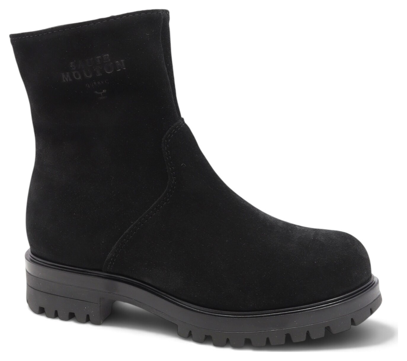 BOTTE AVEC FERMOIR EN CUIR IMPERMÉABLE-93405