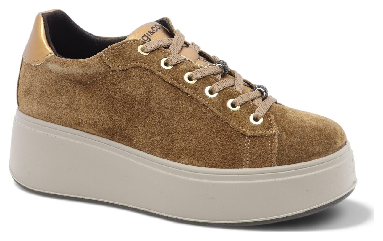 SOULIER LACÉ SUR SEMELLE ÉPAISSE-93629