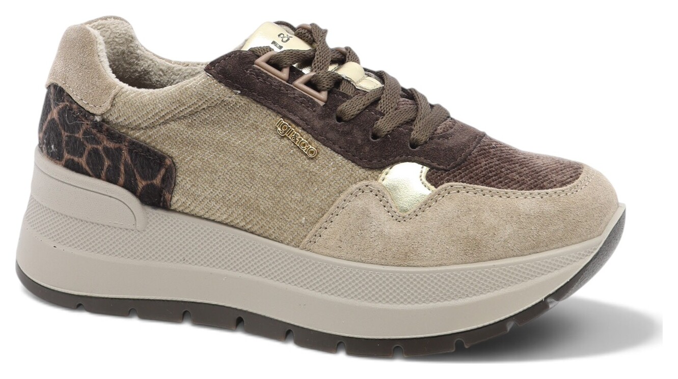 SOULIER LACÉ SUR SEMELLE ÉPAISSE-93633