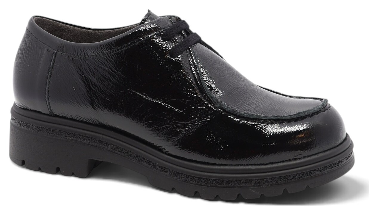SOULIER LACÉ SUR SEMELLE COMPENSÉ-93777