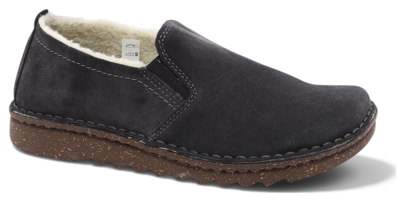 PANTOUFLE FERMÉE DOUBLÉE LAINE-94743