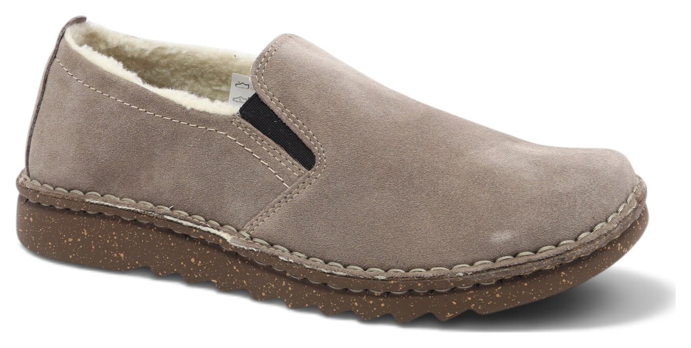 PANTOUFLE FERMÉE DOUBLÉE LAINE-94744